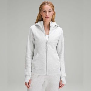 Lululemon Full-Zip Hoodie Heathered Core Ultra Light Grey